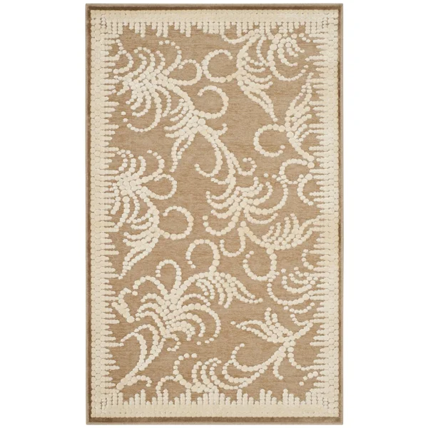 Safavieh Martha Stewart MSR4449B 4&0x22 x 5&7x22 Taupe Area Rug