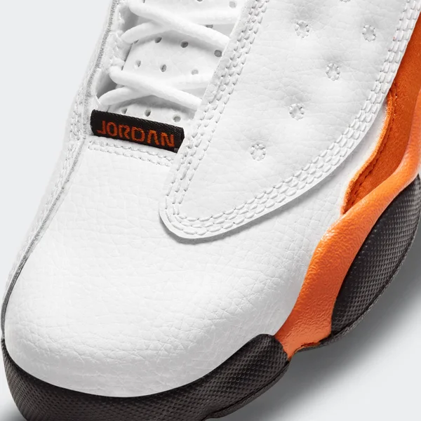Jordan 13 Retro Starfish Preschool Kids& Shoes, White, Size: 1.5