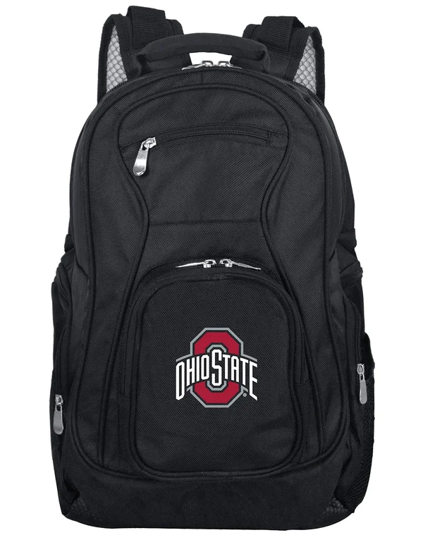 Ohio State Buckeyes Premium Laptop Backpack, Black
