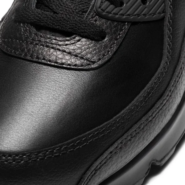 Nike Air Max 90 Leather Black Men's Shoes - Size: 13