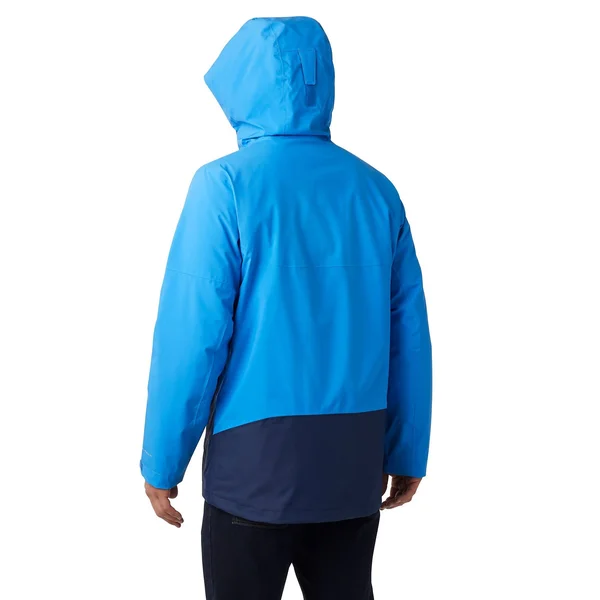 Columbia Lhotse III interchange Jacket 1x, Azure Blue, Collegiate Navy
