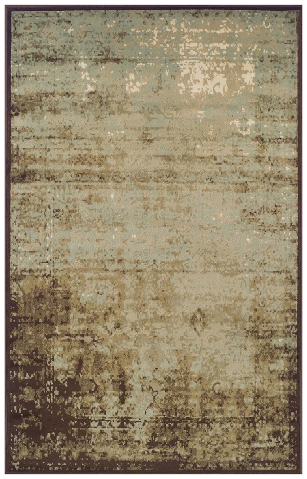 Superior Modern Afton Acid Wash Area Rug (5'X8') Grey