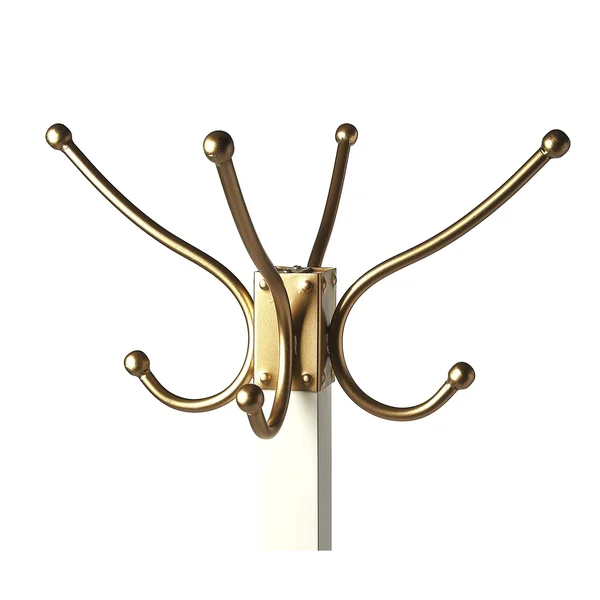 Copper Grove Andreas Coat Rack - Gold/Black - Rubbed