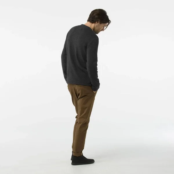 Smartwool Hudson Trail Fleece Crew Sweater - Men's Bourbon Heather, XL