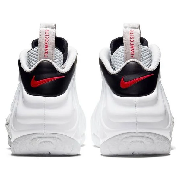Nike Air Foamposite Pro White Black University Red - Size 14 Men