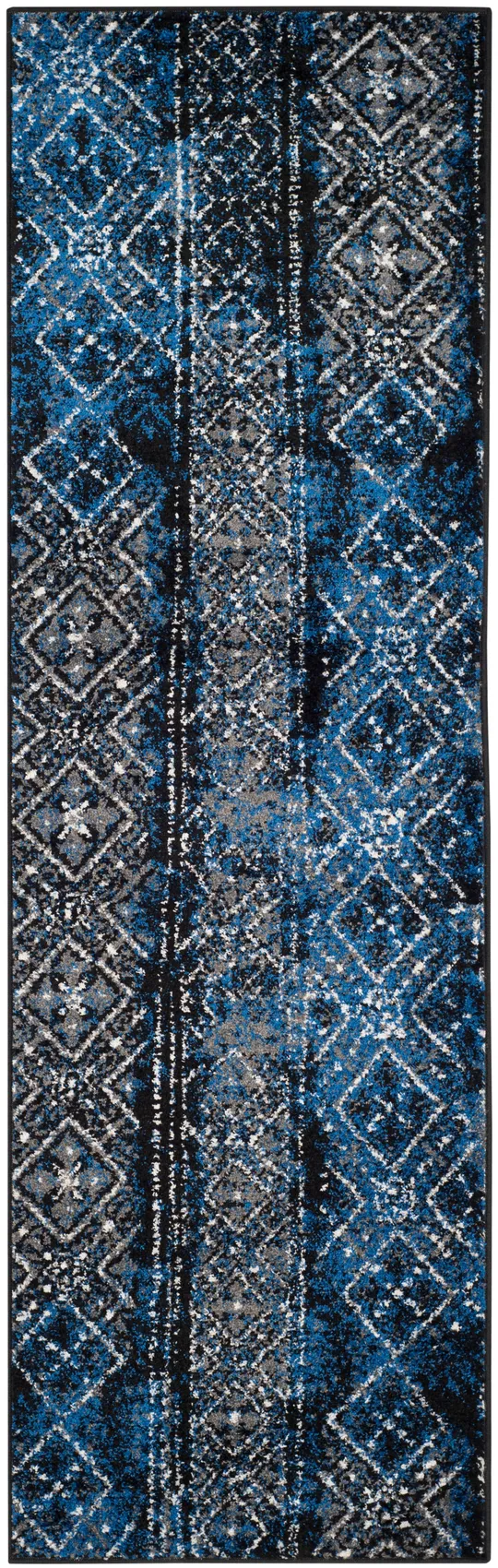 Safavieh Adirondack Silver & Black Area Rug; 9& x 12&