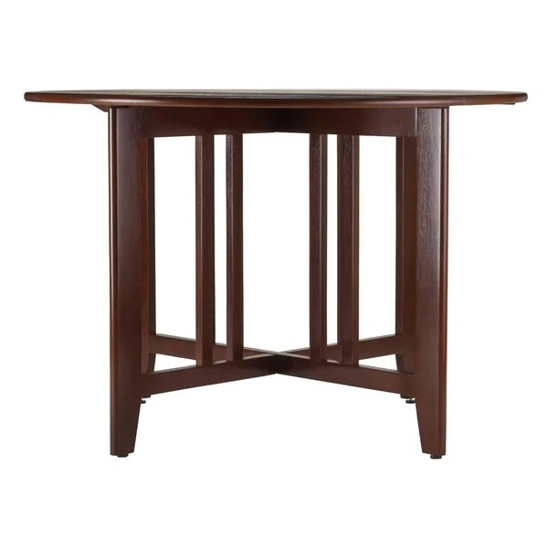 Winsome Alamo Double Drop Leaf Round 42x22 Table Mission
