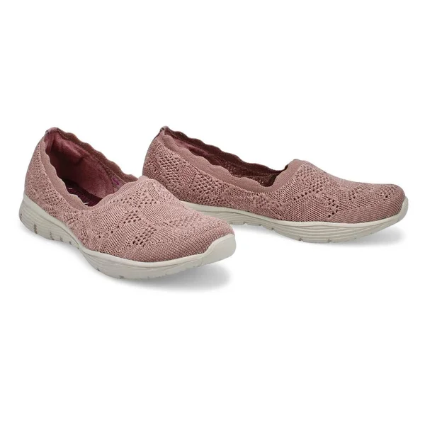 Skechers Women's Seager Bases Covered Slip on Shoe