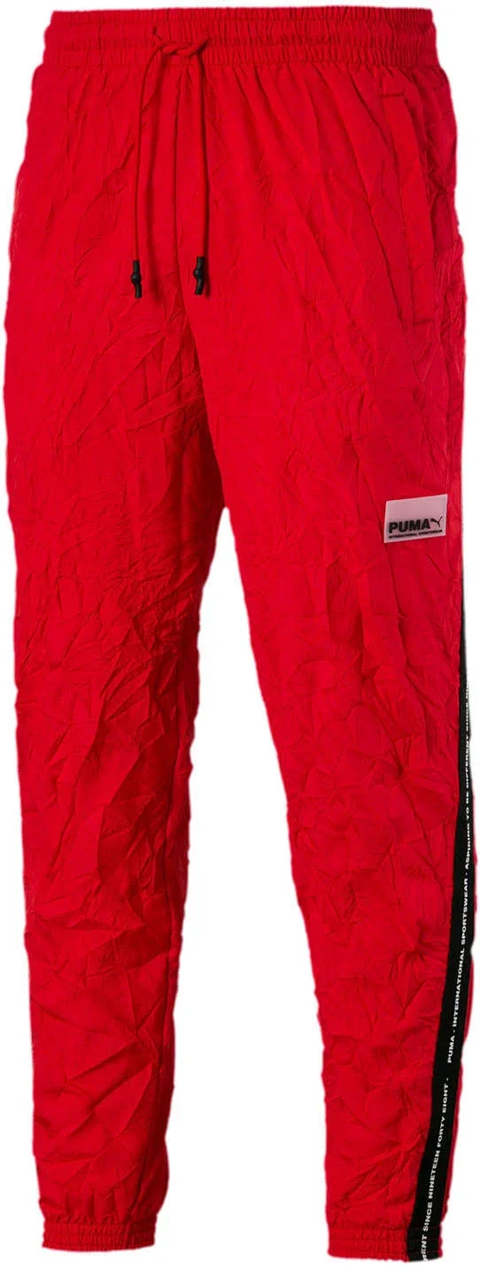 Puma Men Avenir Woven Pants Red SM