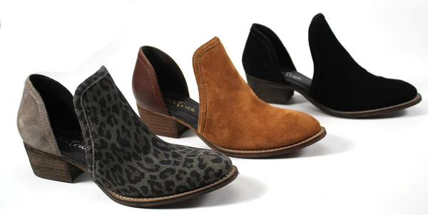Diba True Women's Shy Town Bootie - Tan/Cognac Suede/Leather