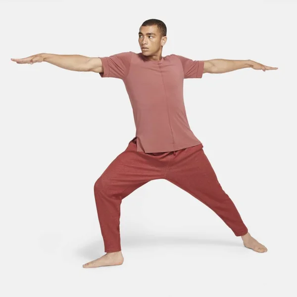 Nike Restore Dri-Fit Pocket Fleece Yoga Pants - Pink - Large L