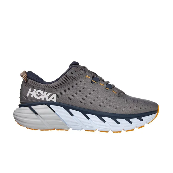 Hoka One One Men's Gaviota 3 Charcoal Gray-Ombre Blue, 12.5