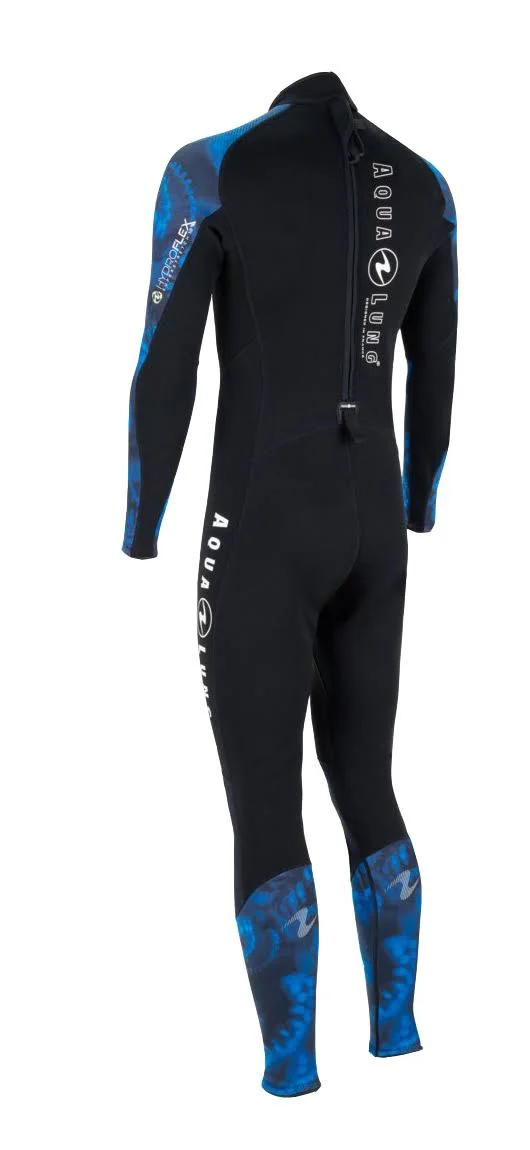 Aqua Lung Men's Hydroflex 3mm Wetsuit Black/Blue Camo - 3XL