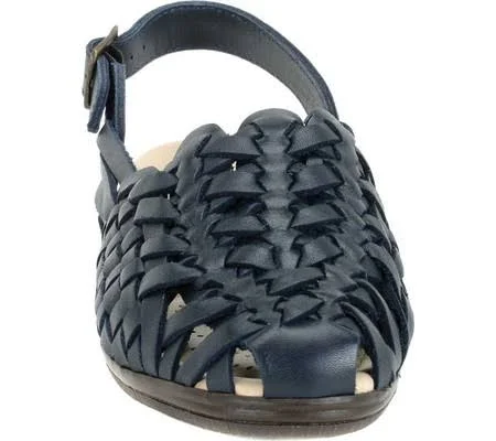 Softspots Tobago Sandal - 6 Medium - Navy