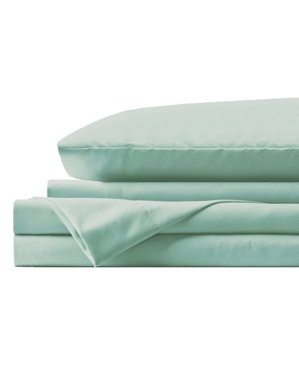Sunham Microfiber Anti Bacterial POLYGIENE Sheet Set - White