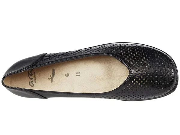 Ara Womens Avril Flat - Women's, Size: 7.5, Black
