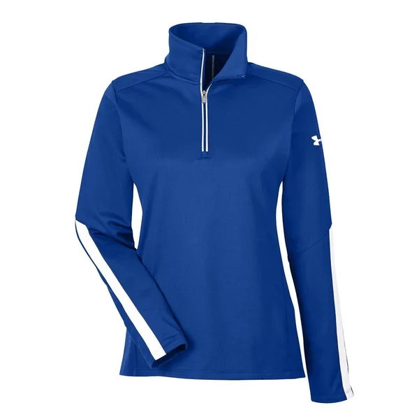 Under Armour Women's Qualifier 1/4 Zip Tee Graphite - M