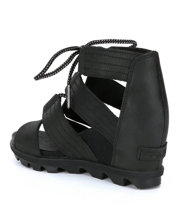 Sorel Women's Joanie II Lace Sandal - 7 - Black