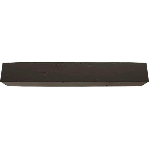 Ekena Millwork MANUKP04X06X36NS 4x22H x 6x22D x 36x22W Knotty Pine Faux Wood Fireplace Mantel - Natural Ash