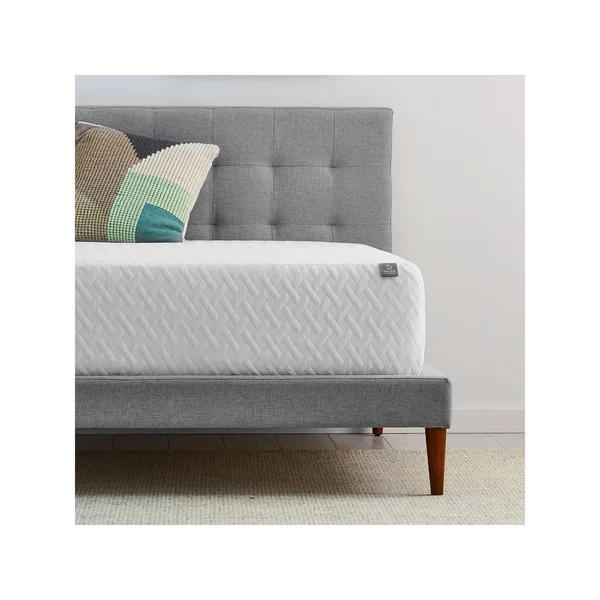 Dream Collection by Lucid 14x22 Plush Memory Foam Full Mattress White