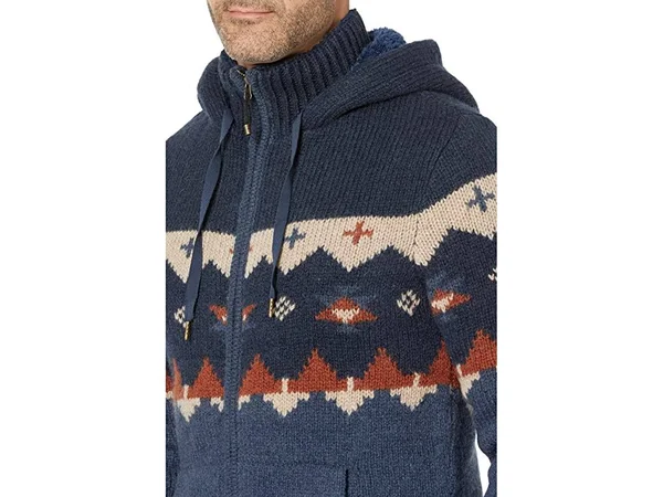 Sherpa Men's Kirtipur Sweater - Medium - Rathee Blue