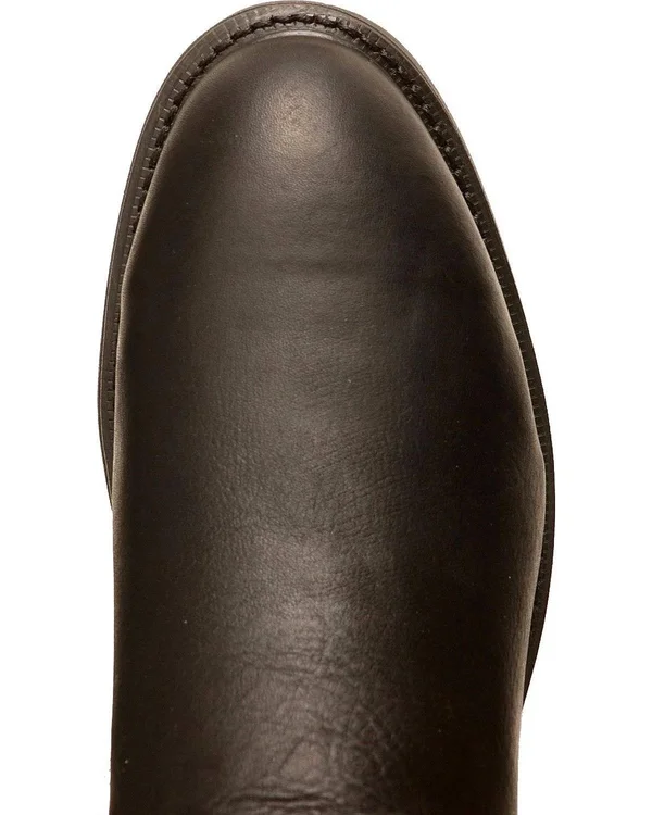 Justin Men's Conductor Black Steel Toe Work Boots - 4767 - Size 6.5