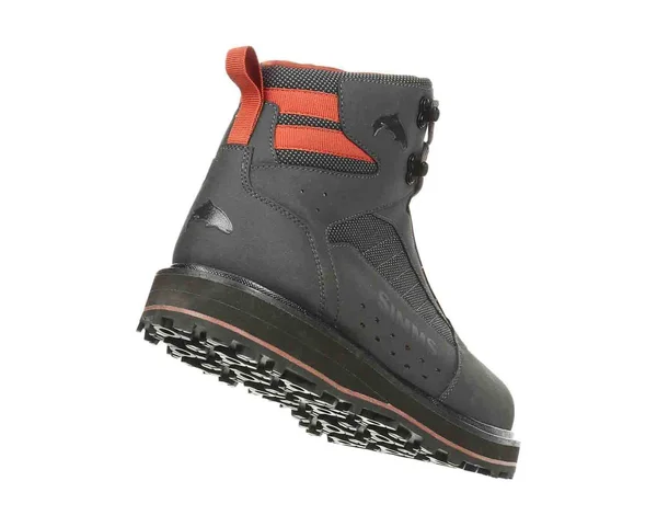 Simms Tributary Wading Boot 12; Carbon; Rubber