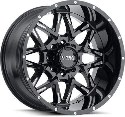 Ultra Carivore Gloss Black w/ Milled Acce
