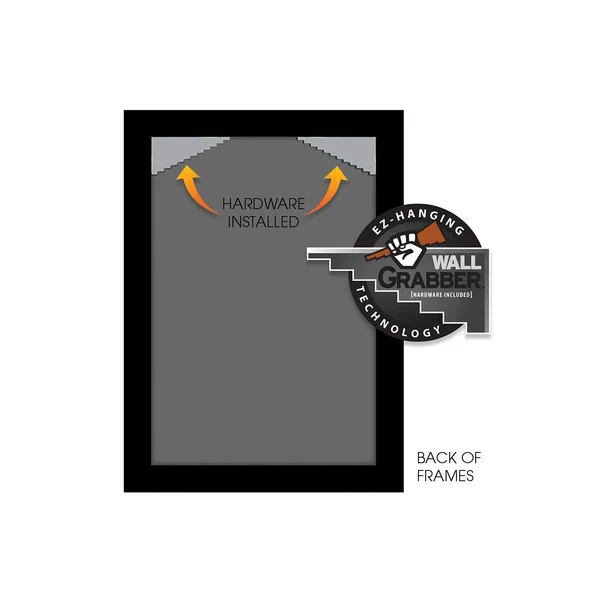 Create A Gallery 7 Piece Black Frame Kit