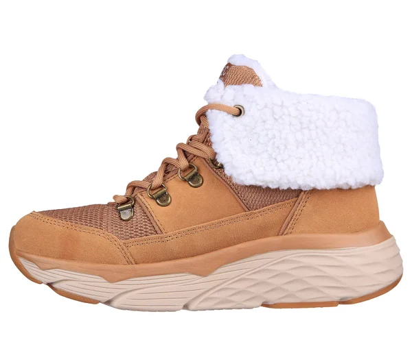 Skechers Women's Max Cushioning - Pinnacle Boots - Chestnut, 5.0