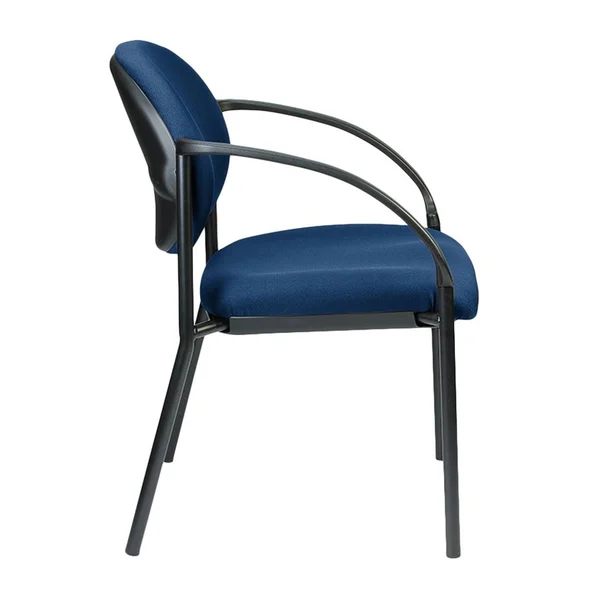 24x22 x 19.7x22 x 32.3x22 Navy Fabric Guest Chair