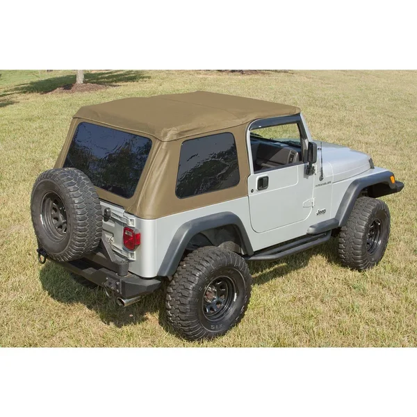 Rugged Ridge 13750.37 - Bowless XHD Soft Top Spice 97-06 Jeep Wrangler TJ