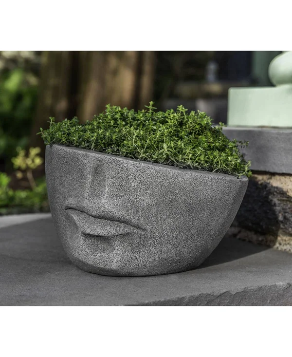 Campania International X-Small Faccia Planter, Verde