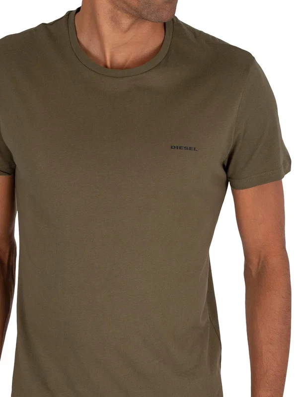 Diesel Umtee Jake 3 Pack T Shirts Navy