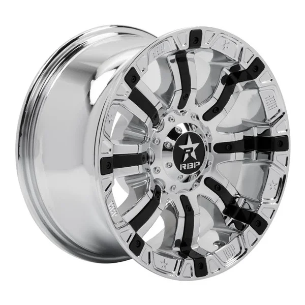 RBP 94R Chrome 18x9 5x5 - 5x5.5 -12mm (94R-1890-58-12C)