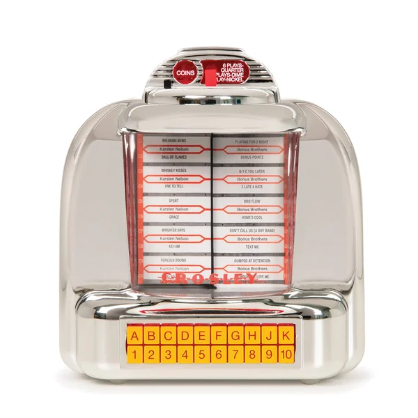 Crosley Silver Diner Jukebox Radio