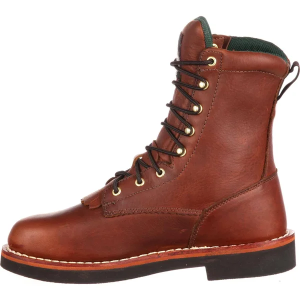 Georgia Boot Men's G70 8x22 Work Lacer Shoes - Walnut, Size 9.5W