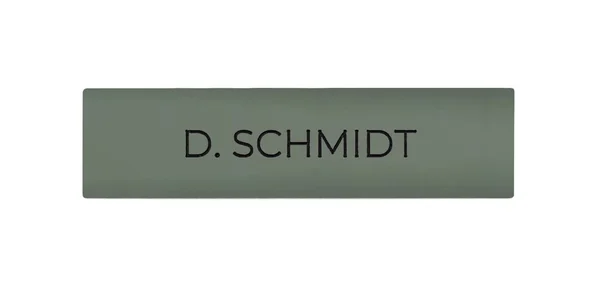 Nameplate for One Call Button of A DoorBird D21x Video Door Station - Individual Engraving, Self-Adhesive