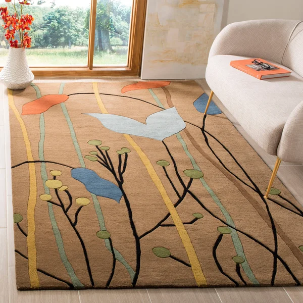 Safavieh Soho SOH746B Area Rug - Brown/Multi - Size: 5 x 8 ft.