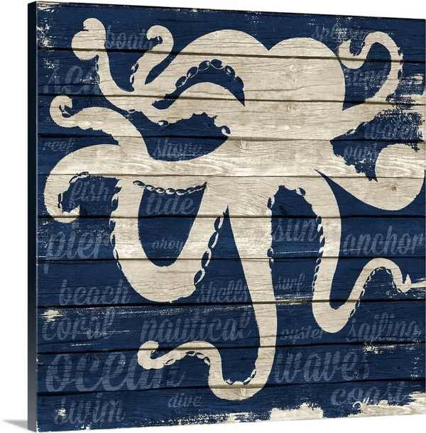 Coastal Wonder I - Canvas Wall Art, 16x16, Great Big Canvas