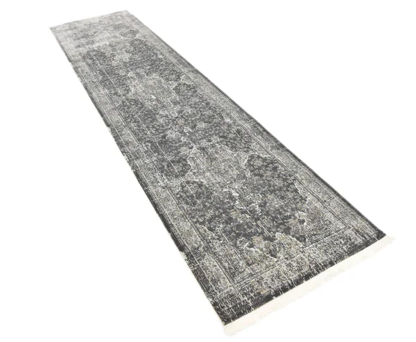 Unique Loom Panamericana Baracoa Runner Rug - 2& 7 x 10& (Dark Gray)