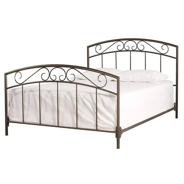 Hillsdale Wendell Full Bed Set Textured Black
