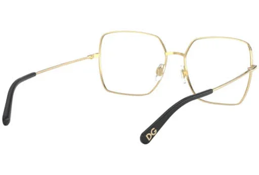 Dolce & Gabbana DG1323 Eyeglasses - 57-16-140, 1334 Gold/Black
