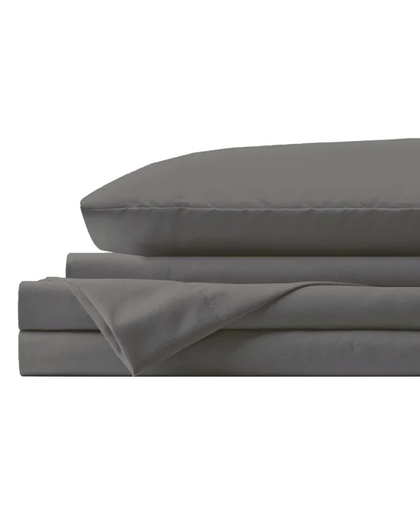 Sunham Microfiber Anti Bacterial POLYGIENE Sheet Set - White
