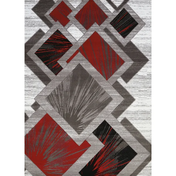 Westfield Home Gallery Tayah Multicolored Polypropylene Runner Rug, Color: Brown/Beige/Size: 1&11 x 7&6