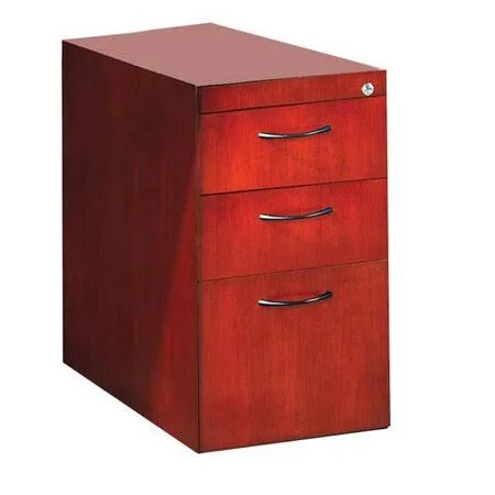 Mayline CBBFDCGR Corsica Series Desk Pedestal - Box-Box-File - Charcoal Gray