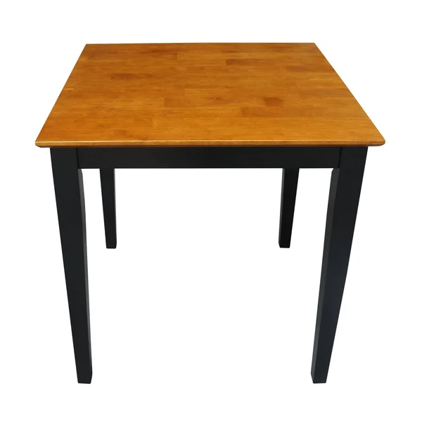 International Concepts 30x30 Dining Table with Two Chairs Black Cherry