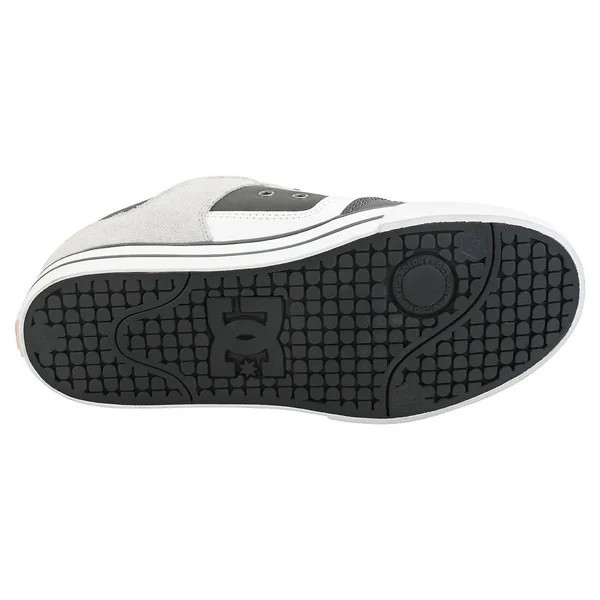 DC Pure Mens Shoes - Dark Grey Orange
