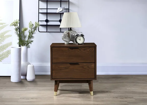 Meridian Furniture Vance Walnut Night Stand