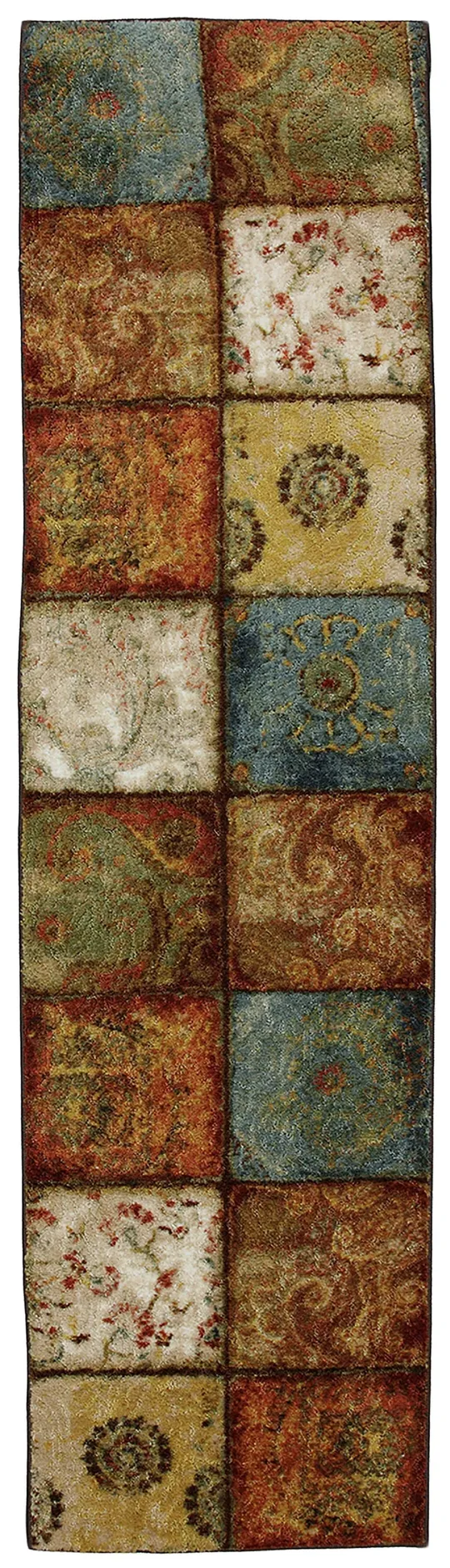 Mohawk Home Artifact Panel Rug, 2x8 ft